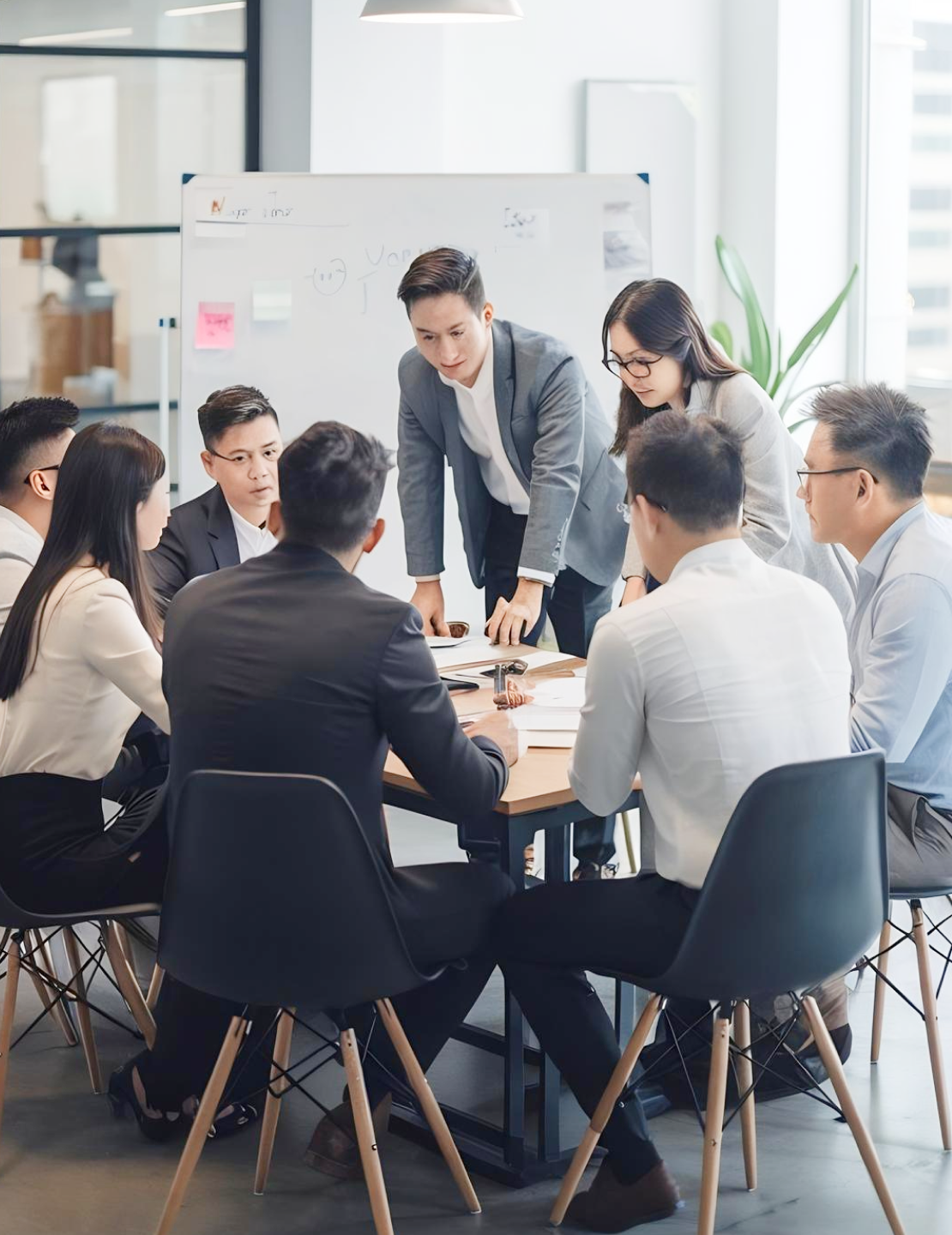 Team working together